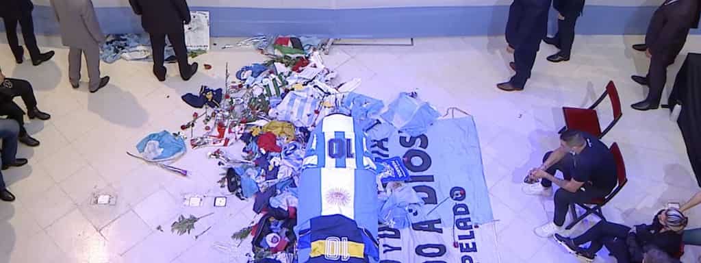 Maradona funeral cortege heads to cemetery near Buenos Aires