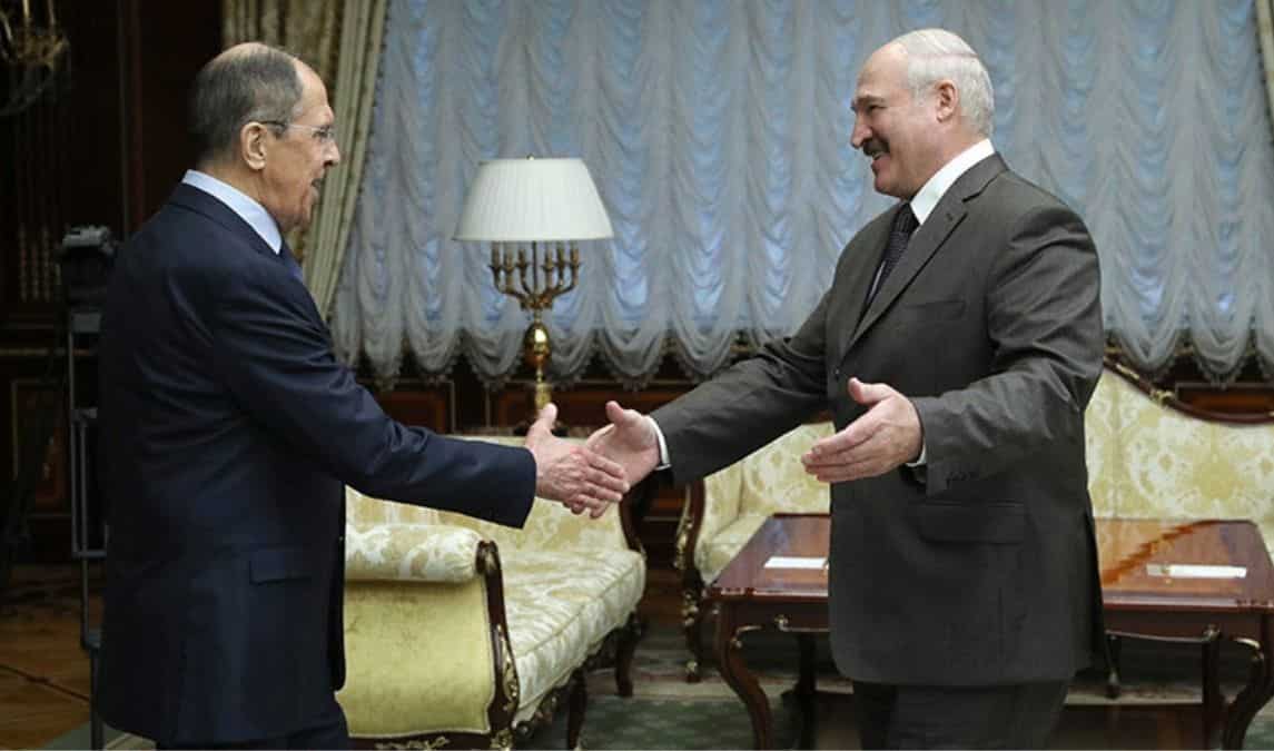 Russian Foreign Minister Sergei Lavrov accuses West of interfering in Belarus Russian Foreign Minister Sergei Lavrov accuses West of interfering in Belarus