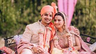 'Mirzapur' actor Priyanshu Painyuli marries girlfriend Vandana Joshi in a private ceremony; see pics