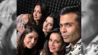 Karan Johar strikes pose with 'Bollywood wives' as 'Fabulous Lives' premiers on Netflix