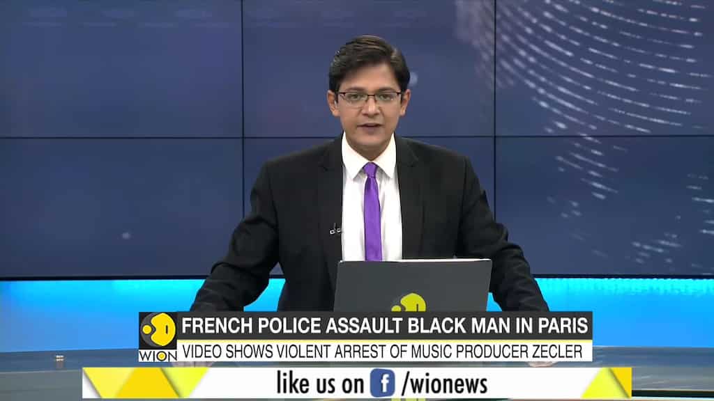 French police assault black man in Paris