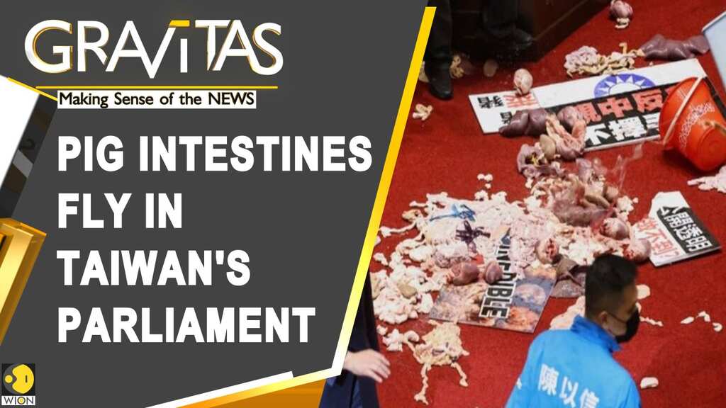 Gravitas: Taiwan's legislators fight over pork import