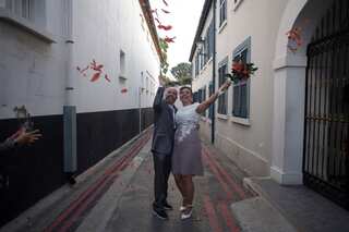 Foreigners flock to Gibraltar to wed during pandemic