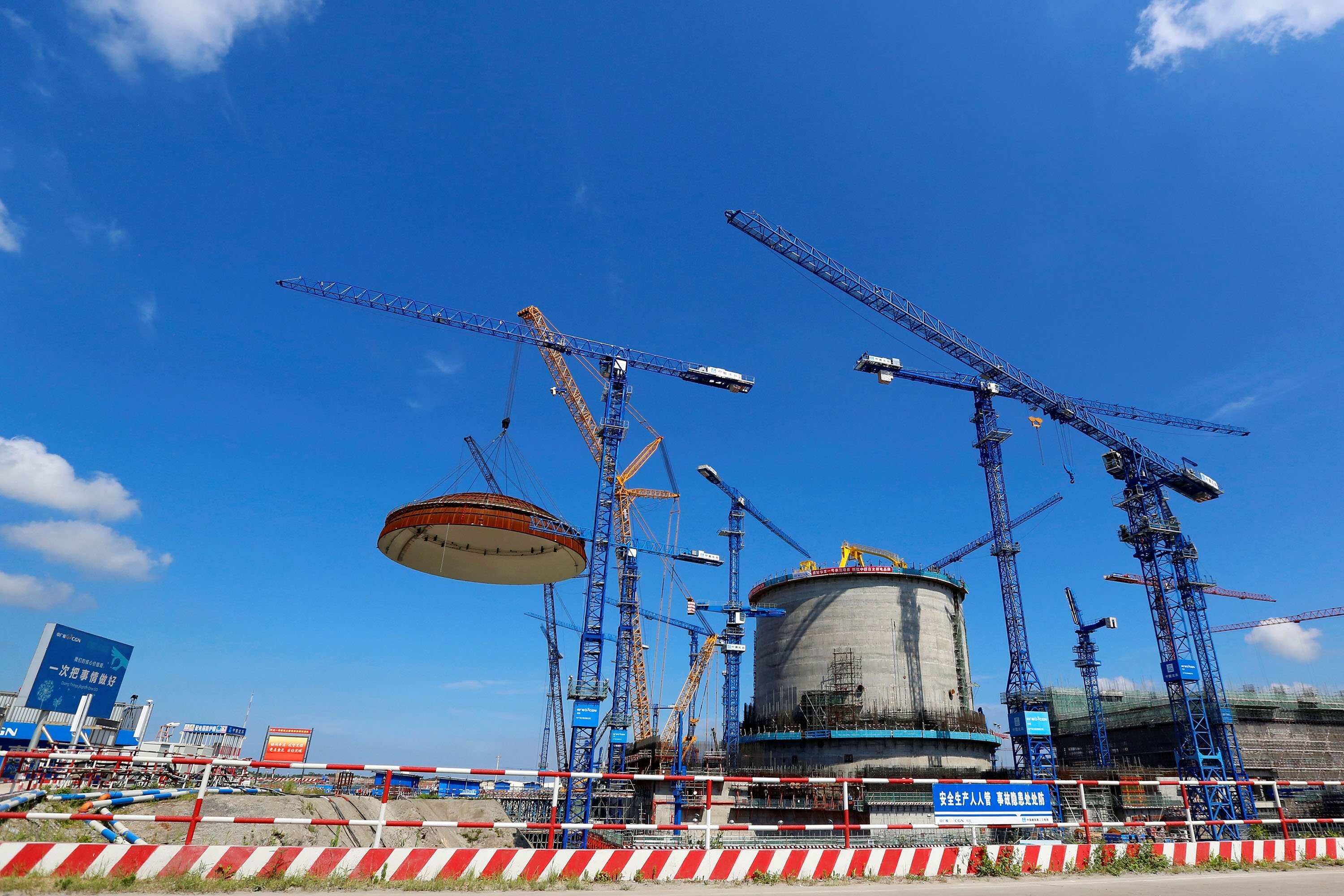 China's first domestically made nuclear reactor goes online China's first domestically made nuclear reactor goes online