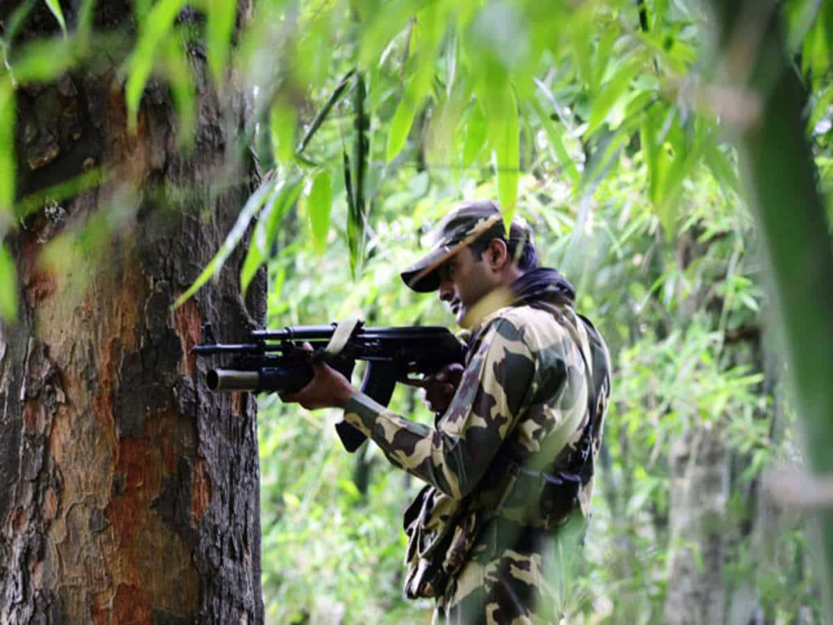 CRPF commando killed, seven injured in IED blast in Chhattisgarh CRPF commando killed, seven injured in IED blast in Chhattisgarh