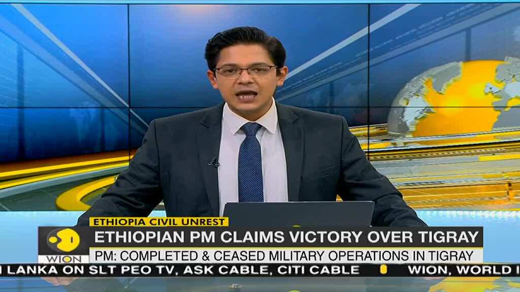 Ethiopian PM Abiy Ahmed claims victory in Tigray conflict