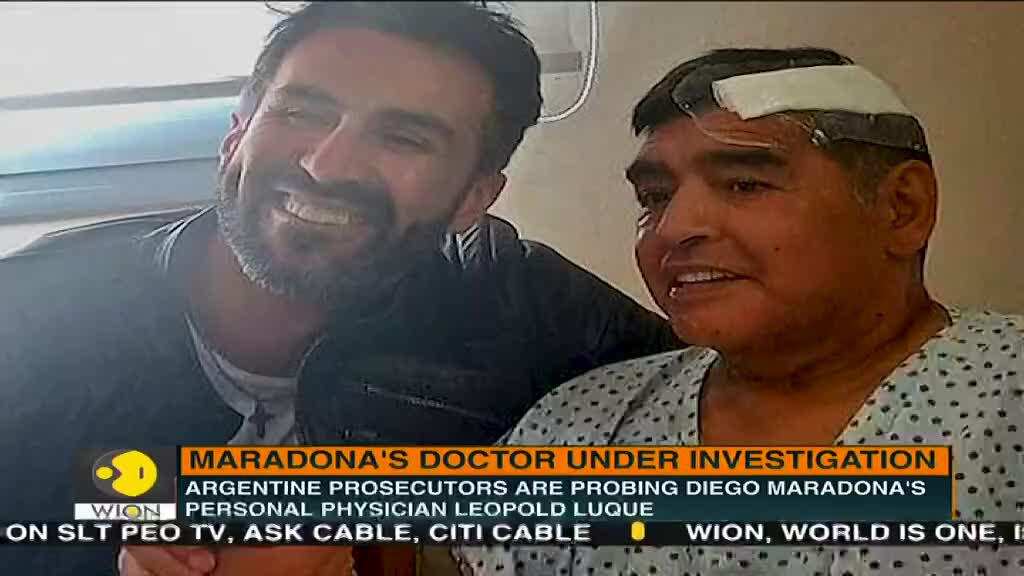 Football legend Diego Maradona's doctor under investigation