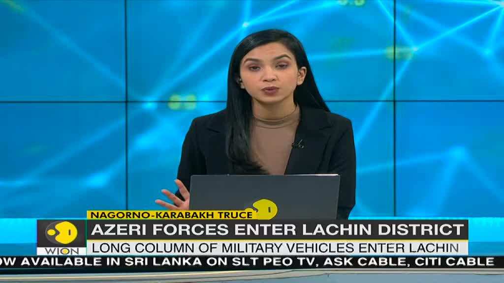 Azerbaijan forces entered Lachin District