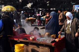 As Afghanistan's iconic chicken street fades, peace brings new hope