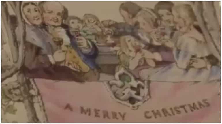 Here's how first-ever commercially printed Christmas card started controversy
