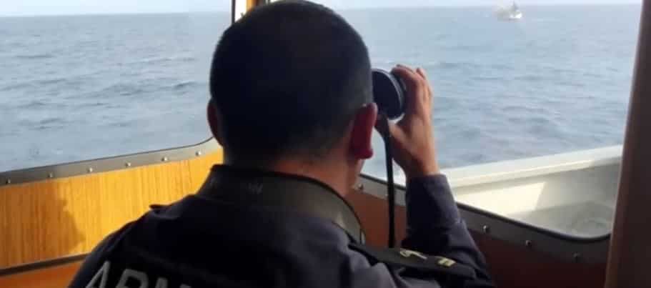 Now, Chile's navy keeps an eye on Chinese boats near Pacific