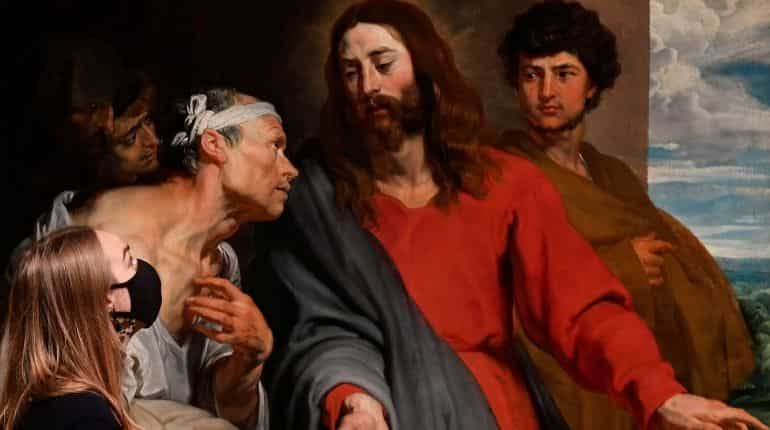 Christ Healing The Paralytic