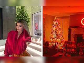 Kylie Jenner to Jennifer Lopez: Celebrities sparkly holiday decorations of 2020
