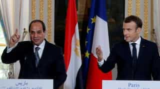 Egypt's Sisi arrives in France for controversial visit