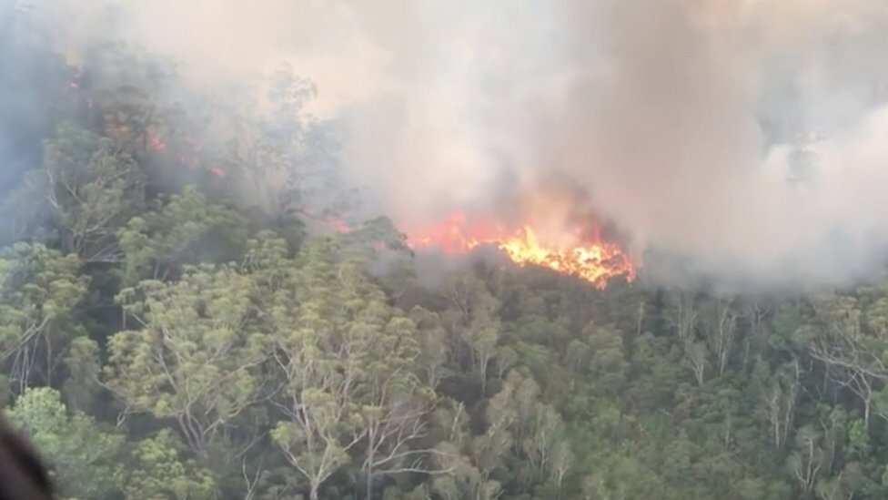 Australia bushfire threatens World Heritage-listed Fraser island