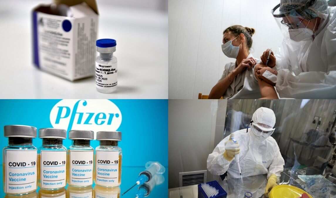Coronavirus vaccine rollout: Russia and UK begin inoculating their citizens Coronavirus vaccine rollout: Russia and UK begin inoculating their citizens