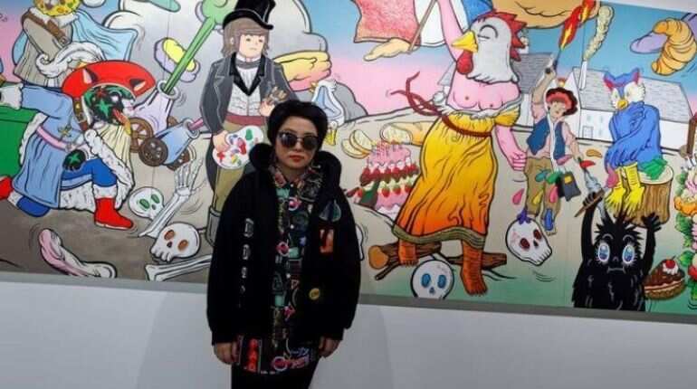 Meet the Thai artist painting the country with her oblique symbolism