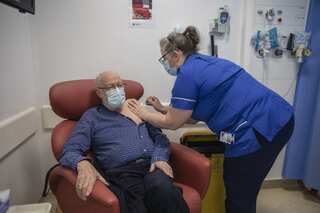 'Significant milestone': UK hits target to vaccinate 15 million most at risk from coronavirus