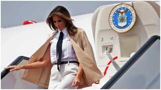 US First Lady Melania Trump 'just wants to go home'