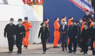 Taiwan launches new coast guard ships to bolster defences as tensions rise with China