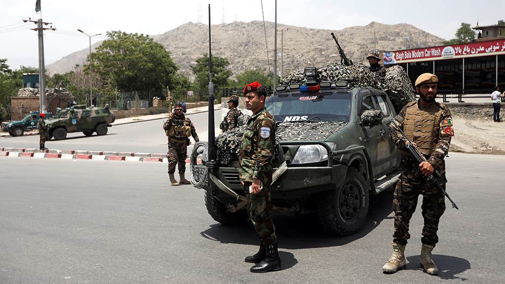 Multiple rockets hit Kabul, one killed Multiple rockets hit Kabul, one killed