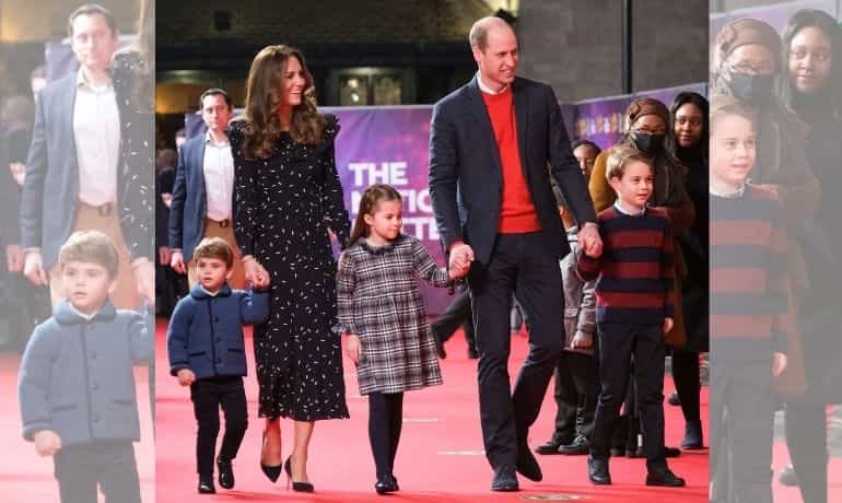 Prince William & Kate Middleton make their first family red carpet appearance with kids Prince William & Kate Middleton make their first family red carpet appearance with kids