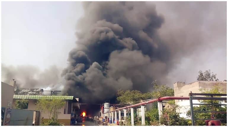 Fire in Hyderabad factory: Several injured, many feared trapped