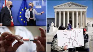 Morning news brief: Brexit talks, pro-Trump rally and preps for Covid vaccine