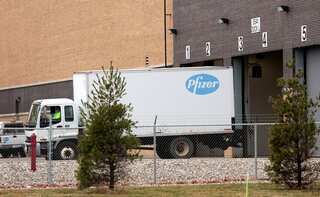 Historic US COVID vaccine campaign launches with convoy of trucks