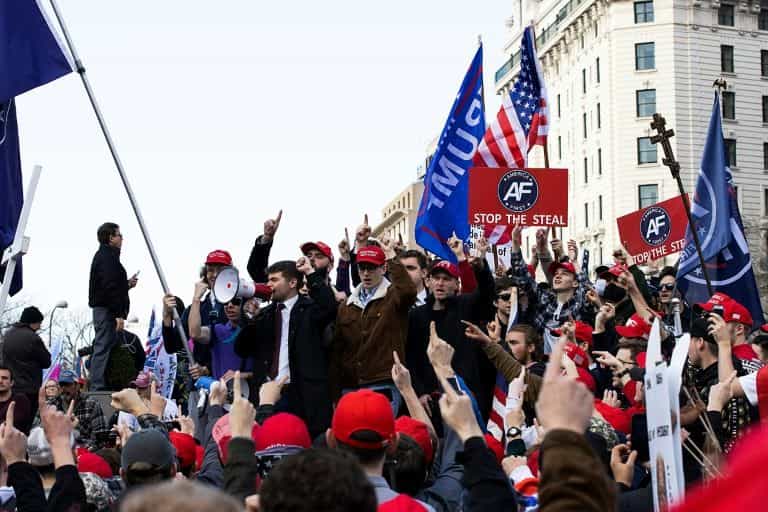 Four stabbed and one shot after pro-Trump rallies Four stabbed and one shot after pro-Trump rallies