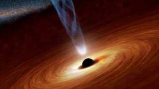 A black hole triggered a premature explosion of a star