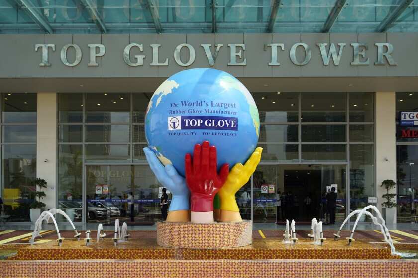 Malaysia's Top Glove currently a COVID-19 Cluster