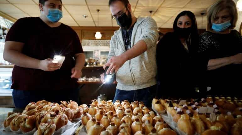 People in Israel are lining up to taste Abu Dhabi... in a doughnut!