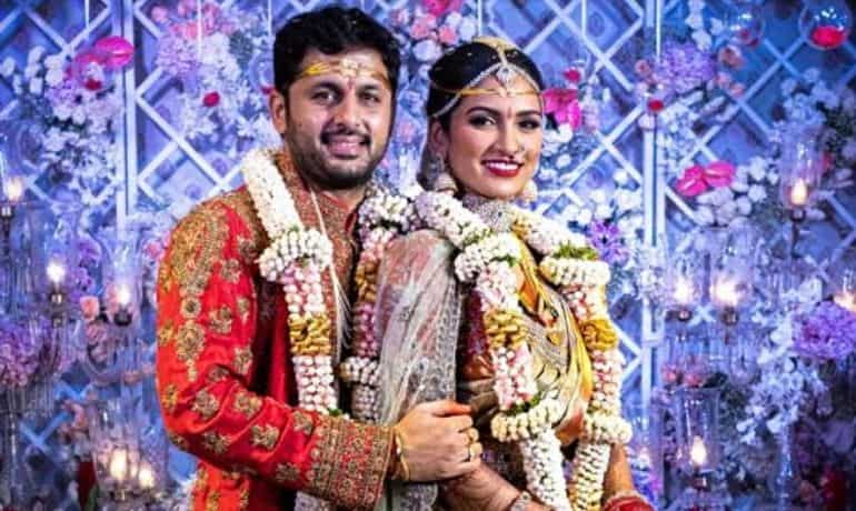 Nithiin Reddy and Shalini Kandukuri