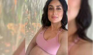 Kareena Kapoor Khan flaunts baby bump in the new radiant picture, 'Two of us on the sets'