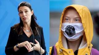 New Zealand's Jacinda Ardern lashes out at Greta Thunberg