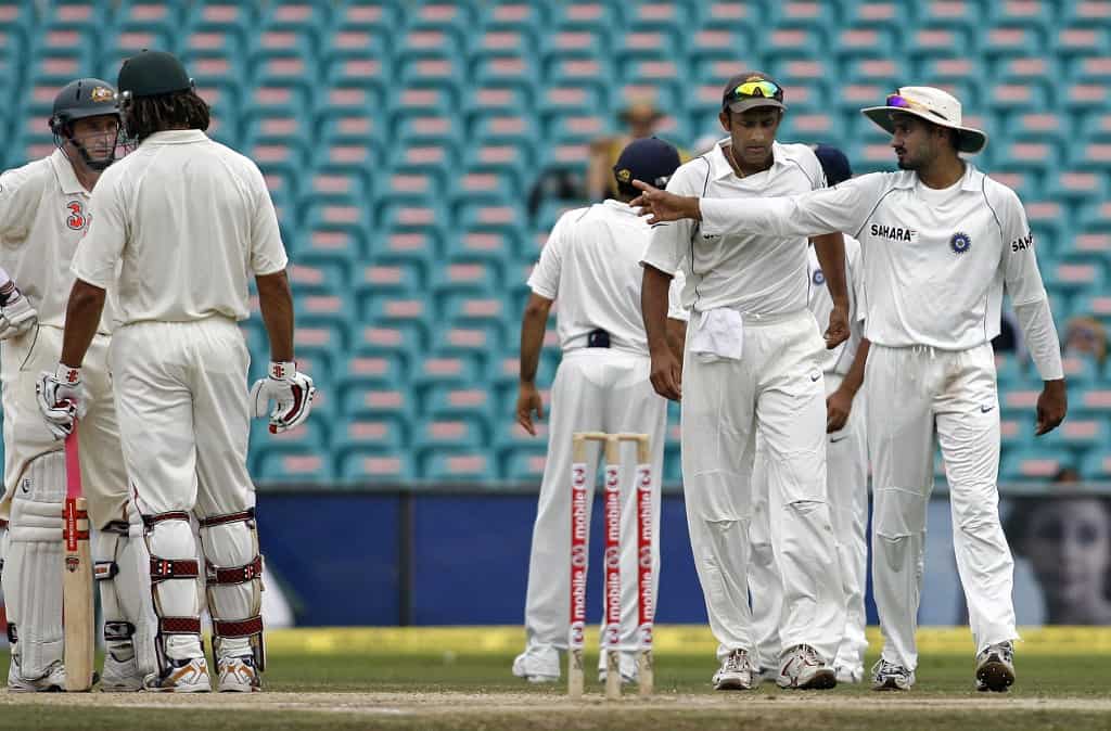 'Monkeygate' scandal involving Symonds and Harbhajan