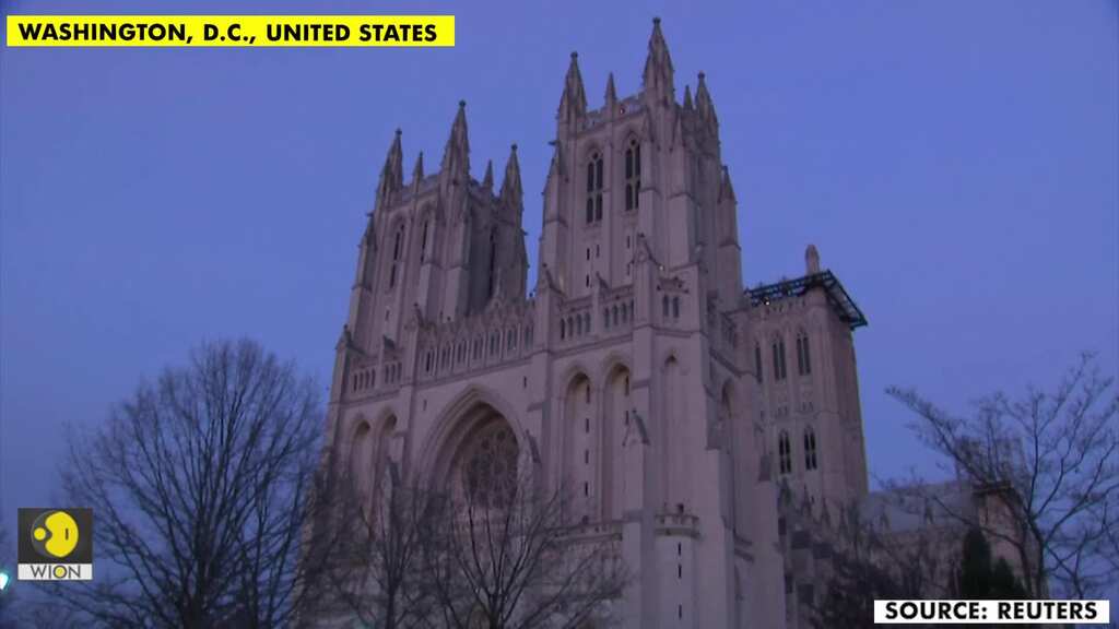 Washington National Cathedral bells toll for the 300,000 U.S. victims of COVID-19