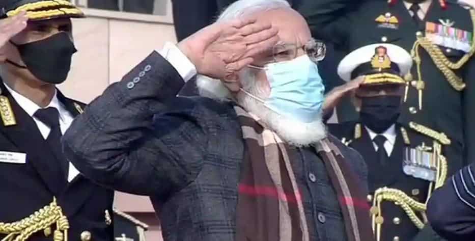 PM Modi pays tribute to soldiers on 50th anniversary of 1971 India-Pakistan war