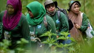 Indonesia's female forest guardians fight for the environment