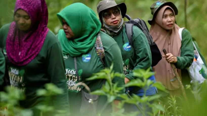 Indonesia's female forest guardians fight for the environment