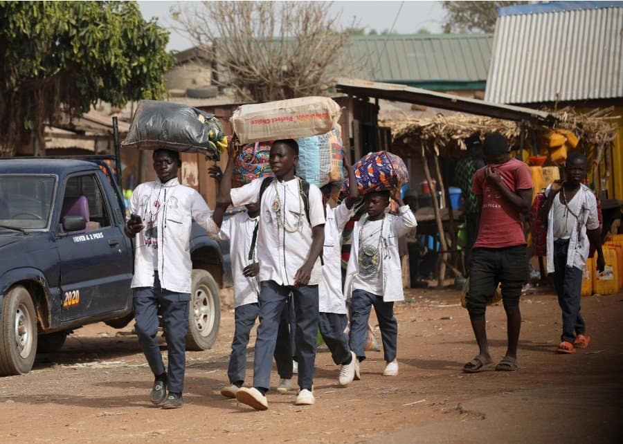 Over 300 Nigerian schoolboys released after mass kidnapping