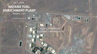 Iran begins construction at underground nuclear facility amid US tensions