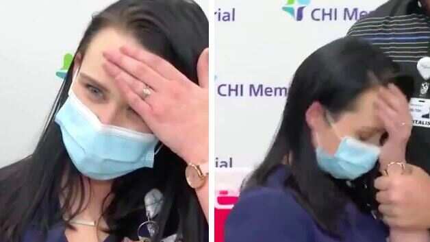Watch: US nurse passes out after getting Pfizer-BioNTech’s COVID-19 vaccine
