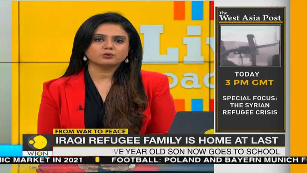 From refugee camp to a decent home, this couple flee from violence of Iraq