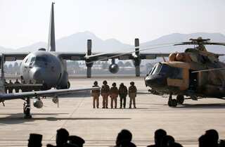 Several rockets fired at US air base in Afghanistan