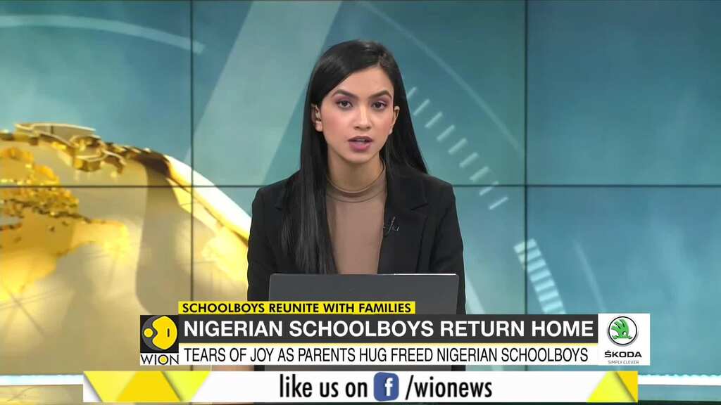 Tears of joy as parents hug freed Nigerian schoolboys