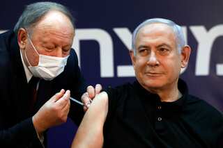PM Netanyahu gets coronavirus jab, starting Israel rollout