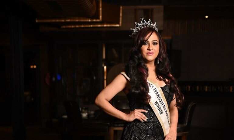 Shaine Soni crowned as India's Miss Transqueen 2020