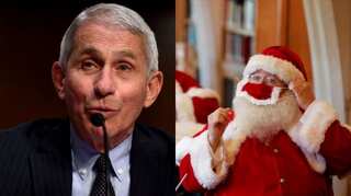 'I vaccinated Santa personally': Fauci promises Christmas cheer to kids